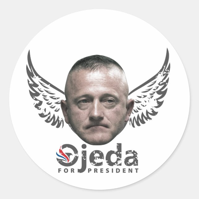Adesivo Redondo Richard Ojeda 2020 (Frente)