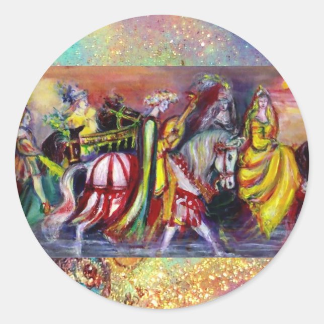 ADESIVO REDONDO RIDERS NA NOITE (Frente)