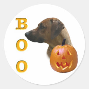 Adesivo Redondo Ridgeback Boo