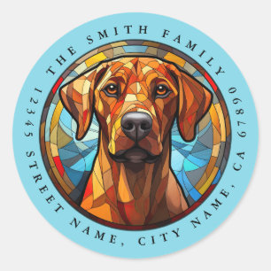 Adesivo Redondo Ridgeback Ridgeback Stickers