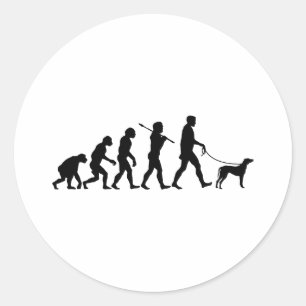 Adesivo Redondo Ridgeback rodesiano