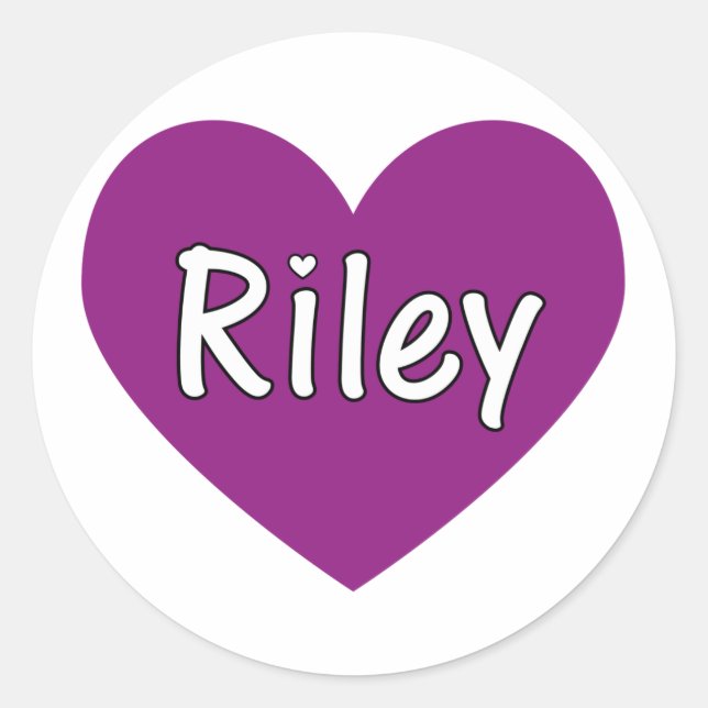 Adesivo Redondo Riley (Frente)