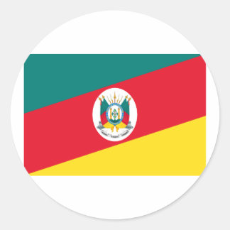 Adesivo Redondo Rio Grande do Sul, Bandeira do Brasil