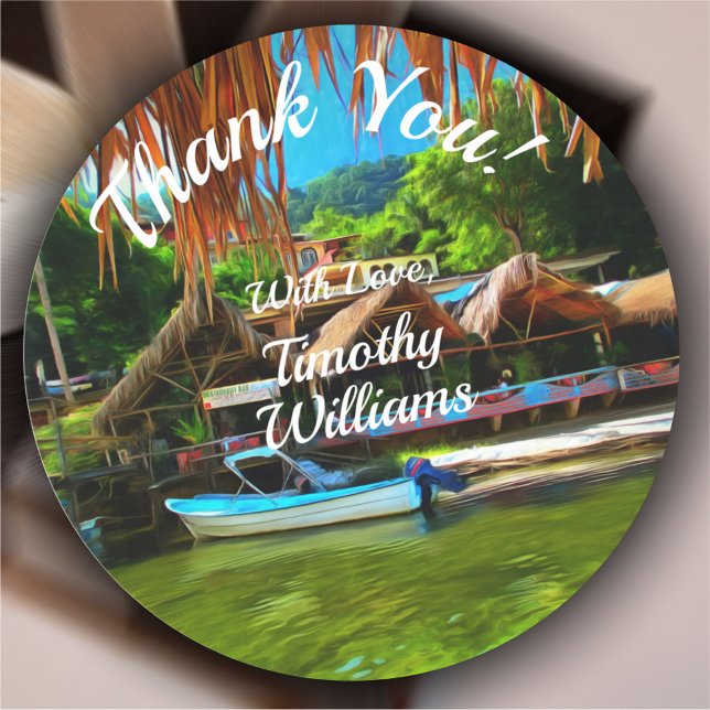 Adesivo Redondo Rio Mismaloya 0331 (Criador carregado)