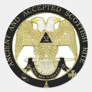 Adesivo Redondo Rite escocesa