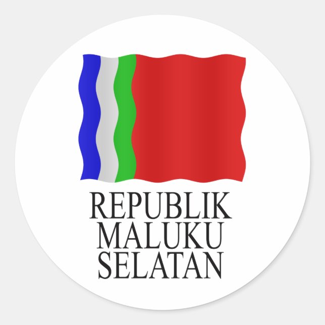 Adesivo Redondo RMS flag (Frente)