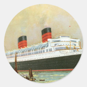 Adesivo Redondo RMS Mauretainia