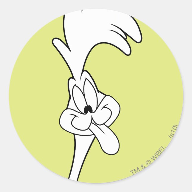 Adesivo Redondo ROAD RUNNNER™ Tongue (Frente)