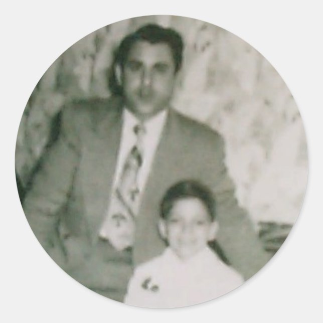 Adesivo Redondo Robert & unc (Frente)