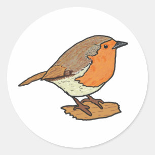 Adesivo Redondo Robin
