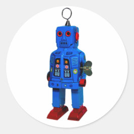 ADESIVO REDONDO ROBOT STICKER