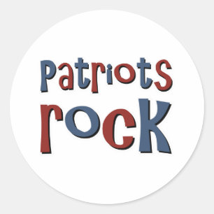 Adesivo Redondo Rocha dos patriotas