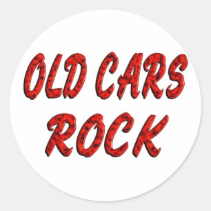 ADESIVO REDONDO ROCHA VELHA DOS CARROS