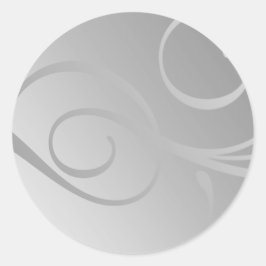 Adesivo Redondo Rochas de gradiente elegantes