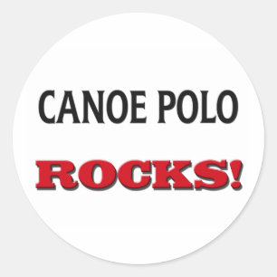 Adesivo Redondo Rochas do polo da canoa