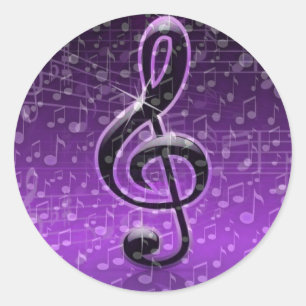 Adesivo Redondo Rochas roxas!