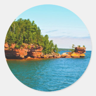 Adesivo Redondo Rock da Lua de Honeymoon