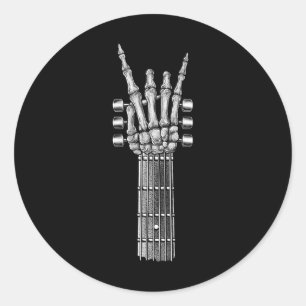Adesivo Redondo Rock On Bynd Camisetas Para Mulheres Rock And Roll