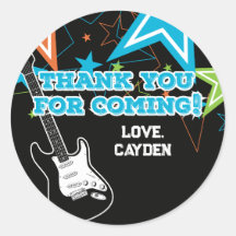 Rock Star Aniversário Violão