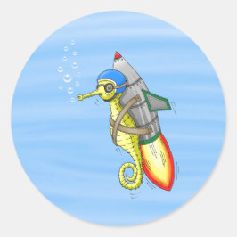 Adesivo Redondo Rocket Seacavalo