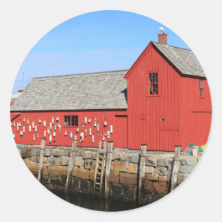 Adesivo Redondo Rockport Motif Número 1 (2)