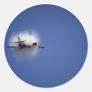 Adesivo Redondo Rockwell B1-B, na barreira sonora, com vapor