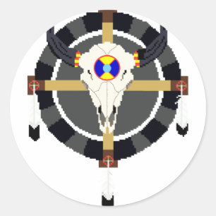 ADESIVO REDONDO RODA DA MEDICINA