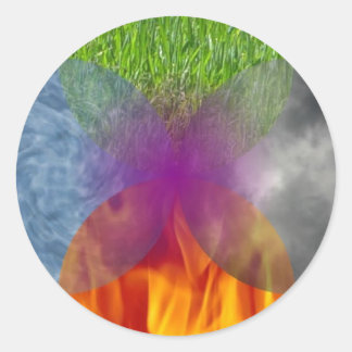 Adesivo Redondo Roda de ser - ampliada