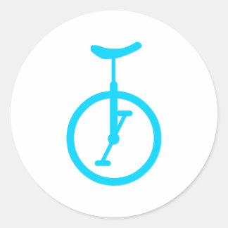Adesivo Redondo Roda dum unicycle