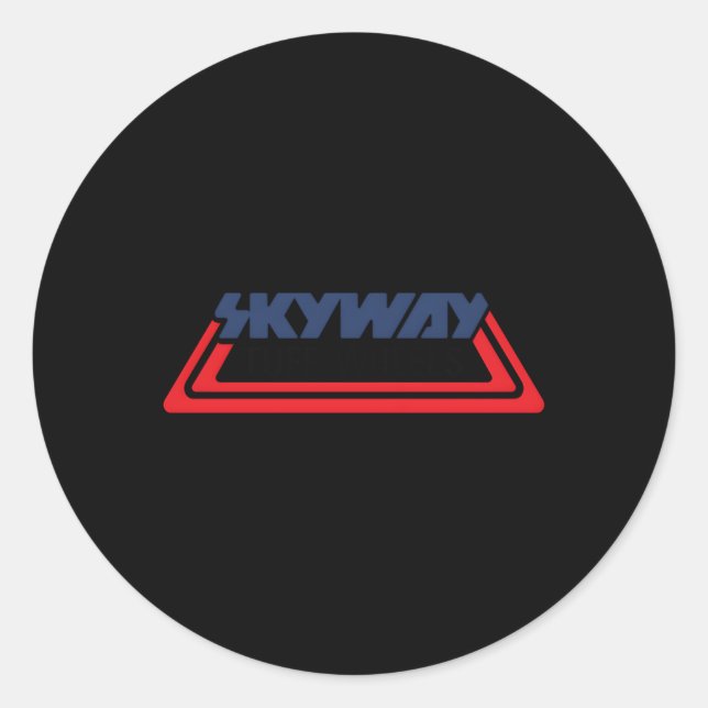 Adesivo Redondo Rodas do Tufão do Skyway Bmx (Frente)