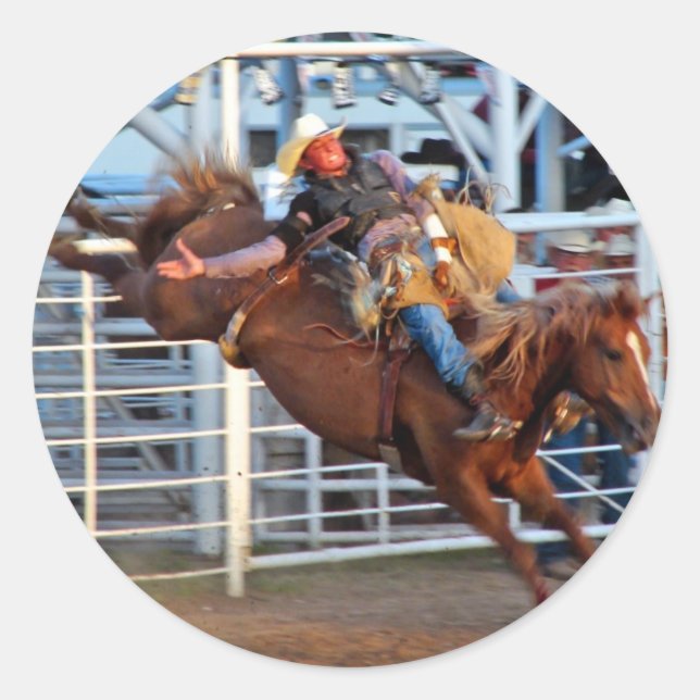 Adesivo Redondo Rodeio! (Frente)