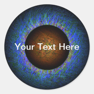 Adesivo Redondo Rogue Planet - Personalizável