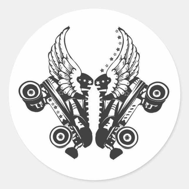 Adesivo Redondo rolo derby (Frente)