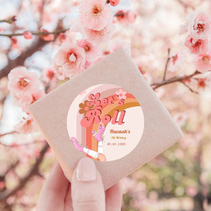 Adesivo Redondo Rolo do vamos Cilindro do entalhe do Skate do enta