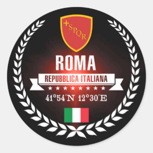 Adesivo Redondo Roma
