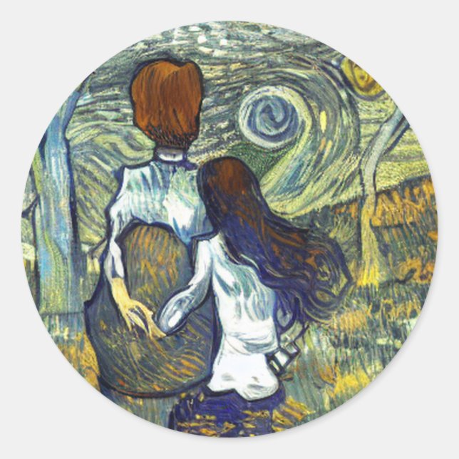 ADESIVO REDONDO ROMANCE (Frente)