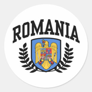Adesivo Redondo Romania