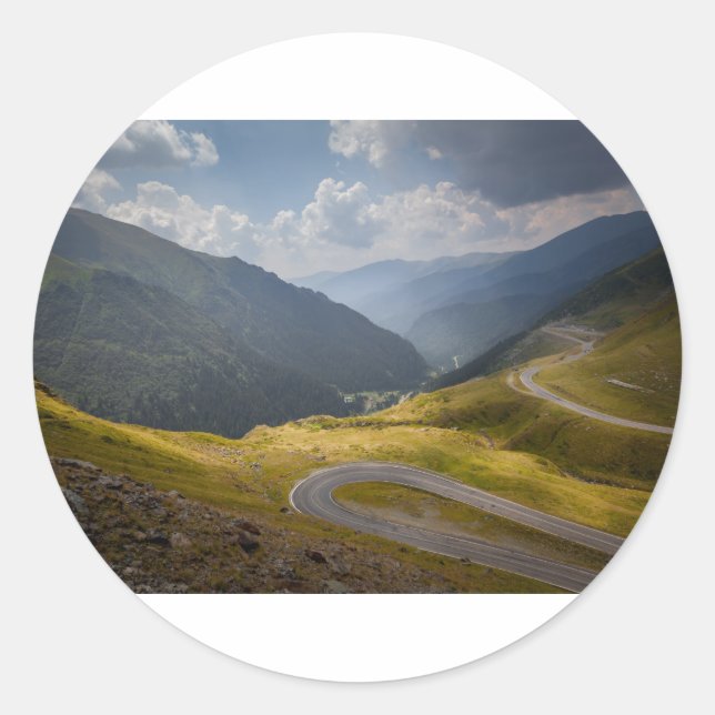 Adesivo Redondo Romania (Frente)