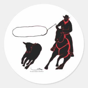 Adesivo Redondo roping