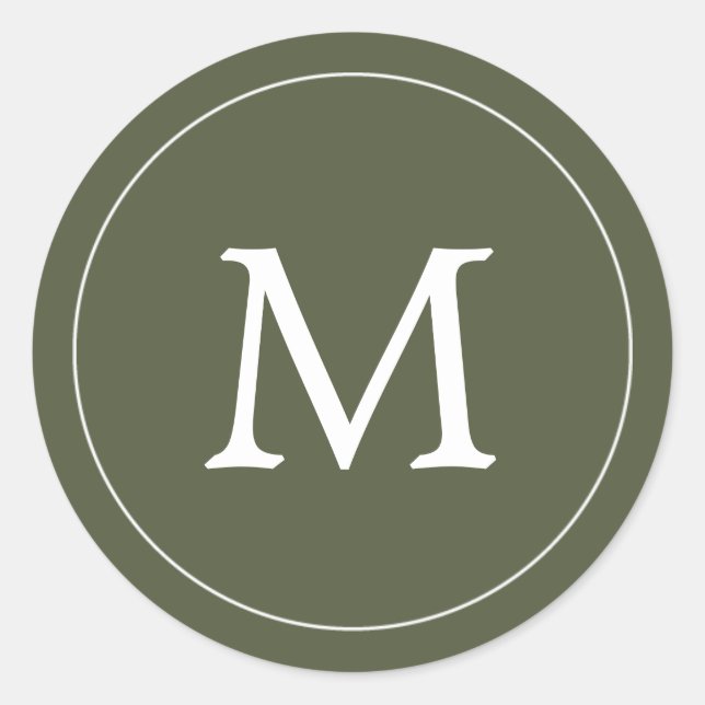 Adesivo Redondo Rosa Boho Pintage (Frente)