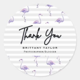 Adesivo Redondo Rosa branco clássico de luxo