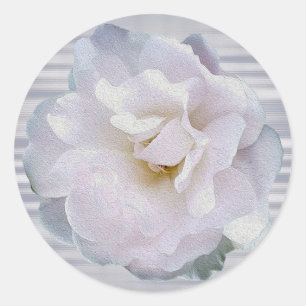 Adesivo Redondo Rosa de cinza rosa