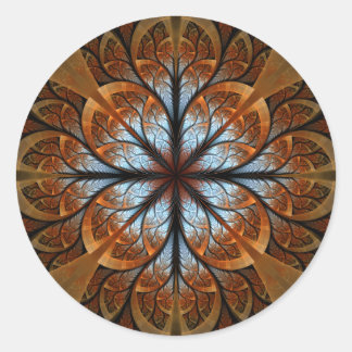 Adesivo Redondo Rosa de Merlin