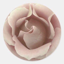 Adesivo Redondo Rosa PINK ICE - Selo de Envelope de Casamento