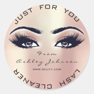 Adesivo Redondo Rosa Rosa Rosa Rosa Rosa Cor-de-rosa Belisca Coral