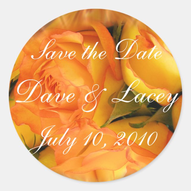 Adesivo Redondo Rosa Sticker-personalizar para utilização (Frente)