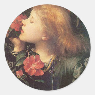 Adesivo Redondo Rosa vitoriano