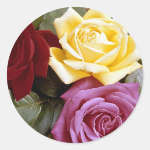 Adesivo Redondo Rosas 289B