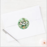 Adesivo Redondo Rosas de Vincent van Gogh<br><div class="desc">Foto famosa de Vincent van Gogh</div>