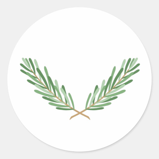 Adesivo Redondo Rosemary (Frente)
